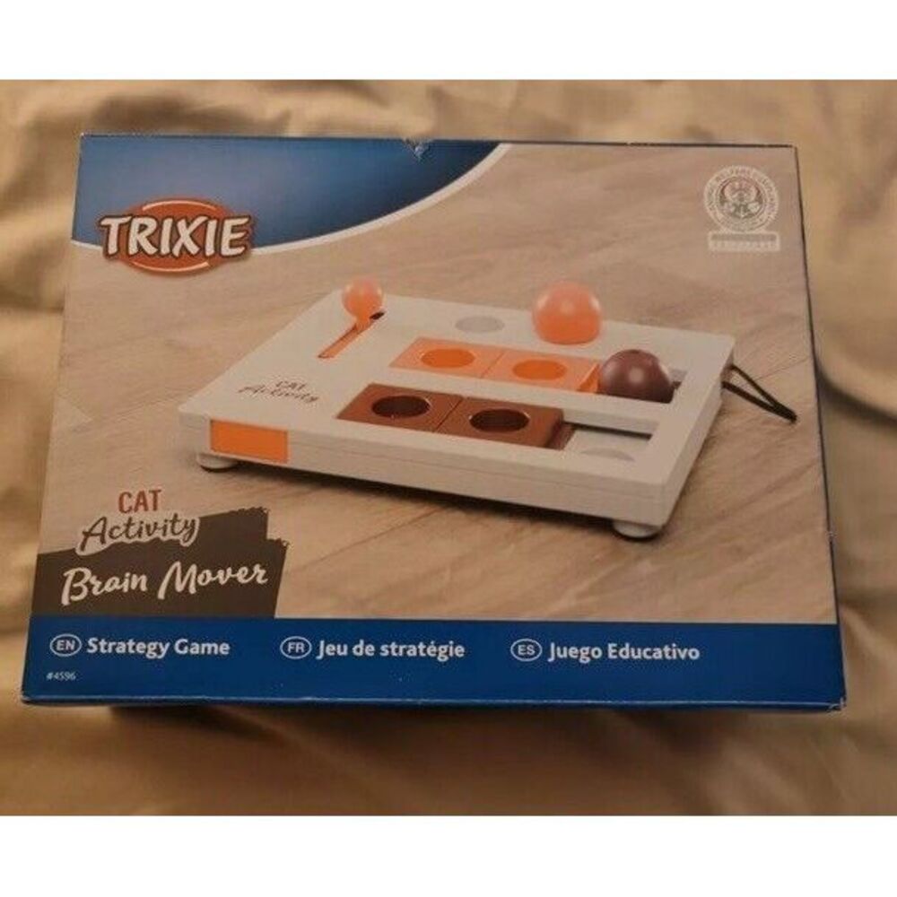 Trixie Fun Brain Mover‎ Strategy Mental Stimulation Cat Game Hide Treat